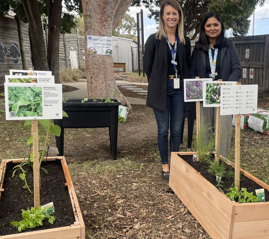 Early Childhood Services First Nations Food Garden