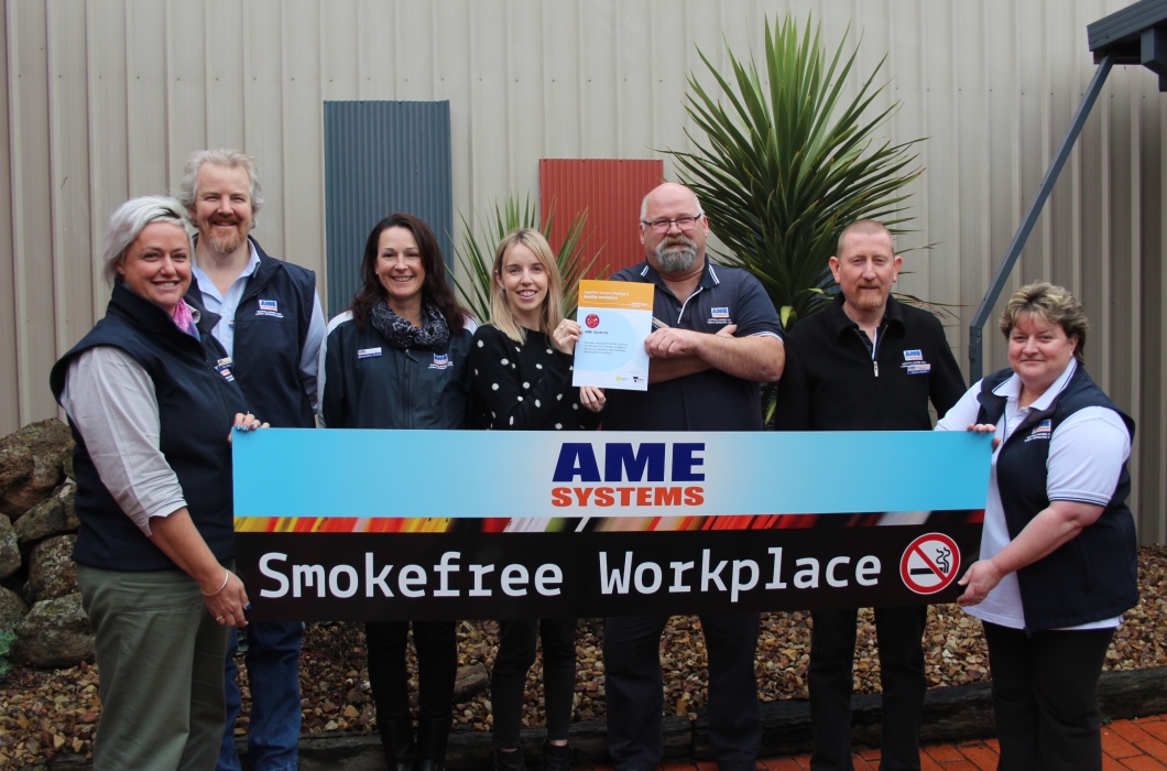 Creating a totally smokefree workplace